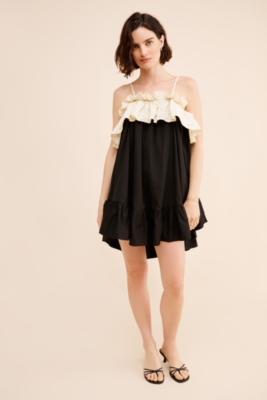 【BOHEMIAN SEOUL】RUFFLE MINI DRESS 81+qLFcGNrL._AC_SX679_.jpg