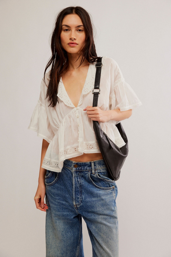 Elle Cutwork Top | Ivory Elle Cutwork Top | Ivory