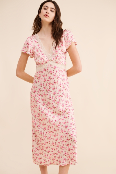 off the shoulder satin dress Ladivine - 7482 Off Shoulder Satin Gown