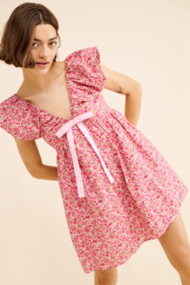 Blouson Shoulder Mini Dress Nuuly