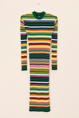 Tierra Whack Striped Knit Maxi Dress | Nuuly