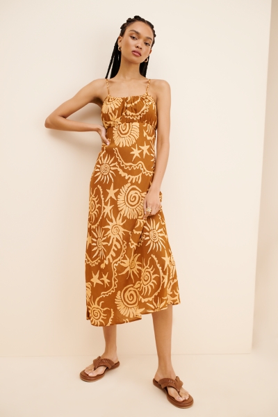 knee length dresses for ladies Astrid Midi Dress main image 1