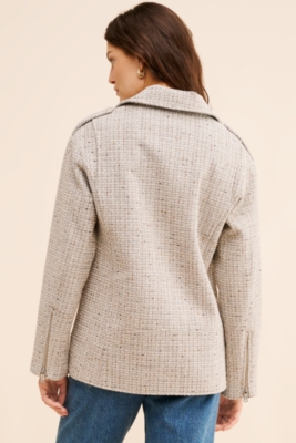 Tweed Moto Jacket | Nuuly
