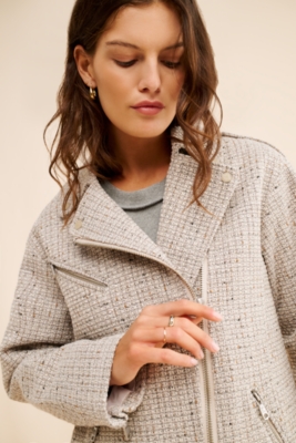 Tweed Moto Jacket | Nuuly