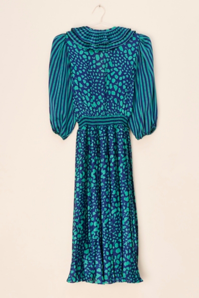 v neck pleated dress RALLY V-NECK PLEATED DRESS