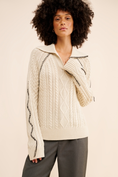 Cable Stitched Sweater | Nuuly