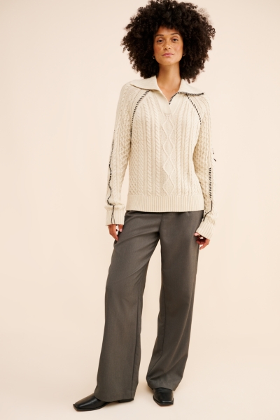 Cable Stitched Sweater | Nuuly