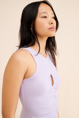 Electra Ruched Shimmer Midi Dress | Nuuly