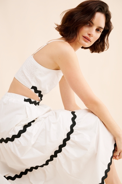 Tiered Cutout Maxi Dress | Nuuly