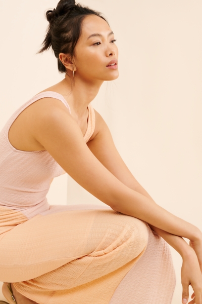 Colorblock Knit Maxi Dress | Nuuly