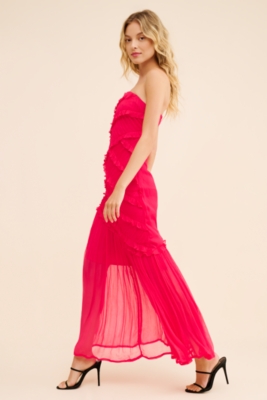 ★BAU by Bride And You★SAYLOR Chiffon tulip long dress★ Designer fashion, Seoul-fully created | W Concept