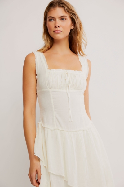 free people in my dreams midi dress Free People In My Dreams Midi Dress in Blue