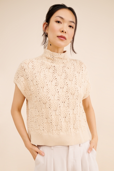 Vickie Mock Neck Sweater | Nuuly