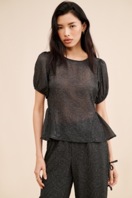 Petra Tie Back Blouse | Nuuly