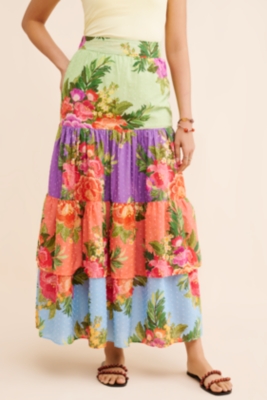 Floral Tiered Skirt | Nuuly