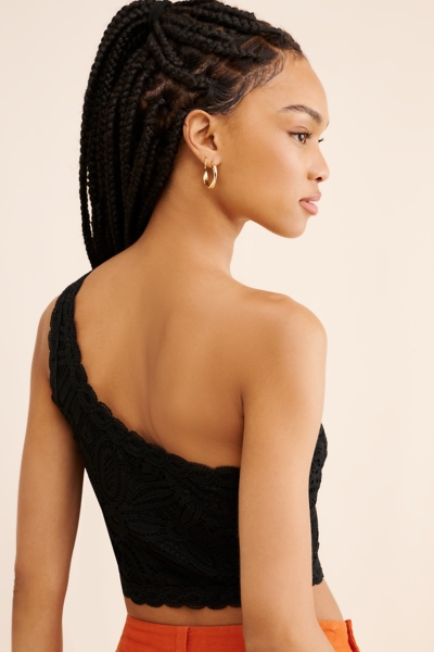 Mae One-Shoulder Crop Top | Nuuly