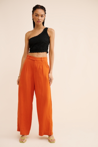 Mae One-Shoulder Crop Top | Nuuly