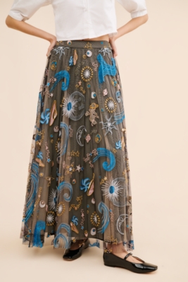 Icon Tulle Maxi Skirt