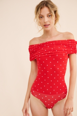 Divya Off-The-Shoulder Bodysuit