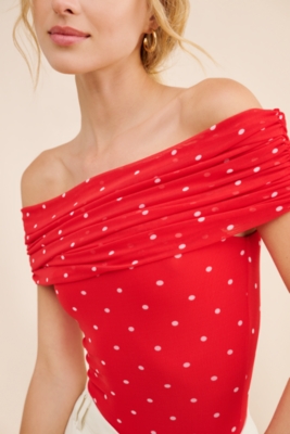 Divya Off-The-Shoulder Bodysuit