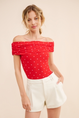 Divya Off-The-Shoulder Bodysuit