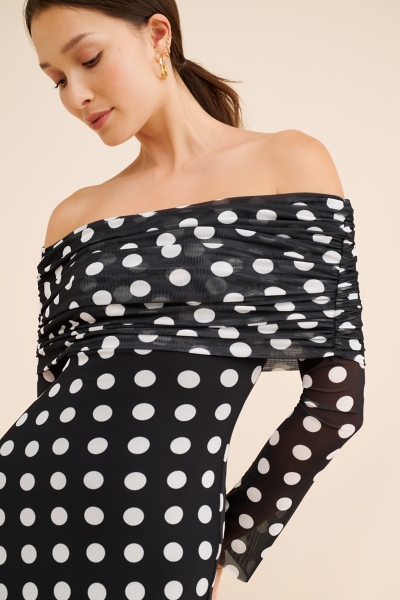 Thelma Polka Dot Maxi Dress | Nuuly