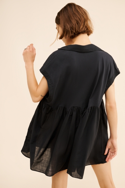 beach swing dress Crocheted Swing Dress Beach Cover-Up