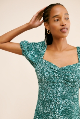 Ditsy Sweetheart Midi Dress Nuuly