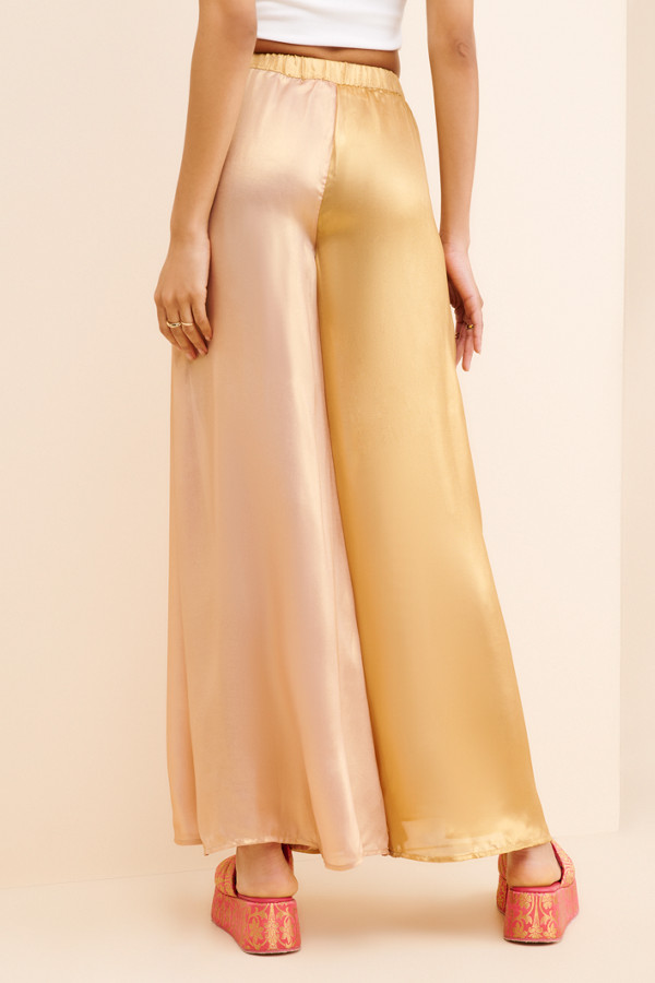 Golden Wave Cover-Up Sheer Wide Leg Pants | Nuuly Golden Wave Cover-Up Sheer Wide Leg Pants | Nuuly