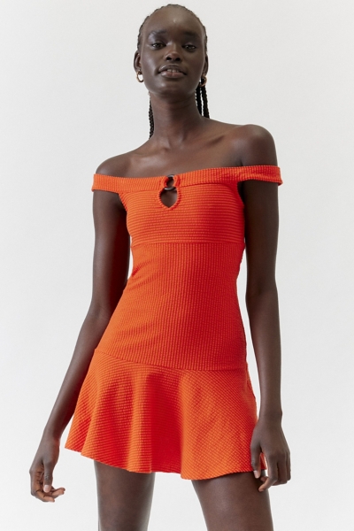 Sage Drop Waist Mini Dress | Nuuly