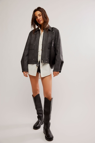 Blair Vegan Leather Jacket | Nuuly