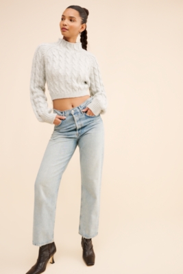 Lise Chunky Bow Back Sweater