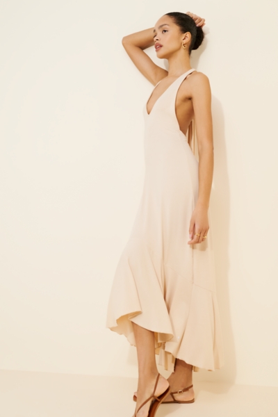 knee length dresses for ladies ALIX MAXI DRESS