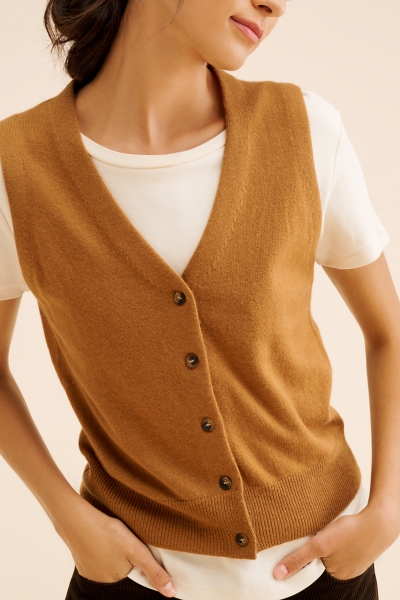 Eira Wool Blend Sweater Vest | Nuuly