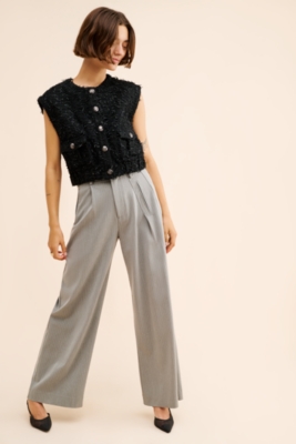 【美品】Na.e ナエ Standard Wool Vest Na.e♡新品タグ付きStandard Wool Vest(charcoal)