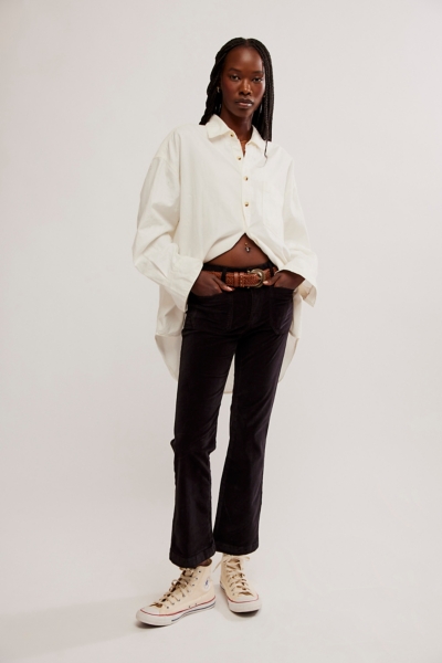 High Time Velvet Kick Flare Pants | Nuuly