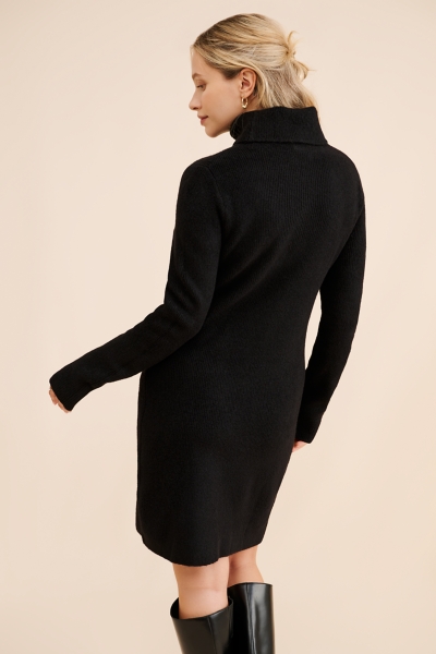 women's black dress long Shop the Elegant Chelsea Black Maxi Dress main image 0