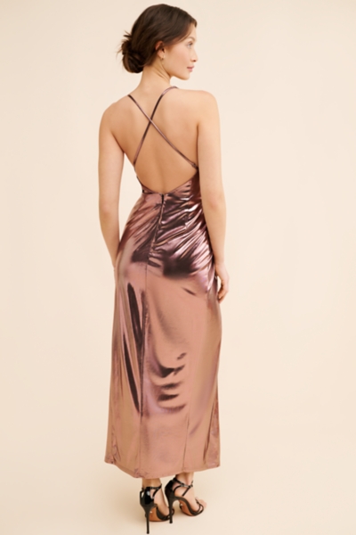 Opal Metallic Maxi Dress | Nuuly