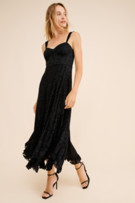 Lace Corset Midi Dress | Nuuly