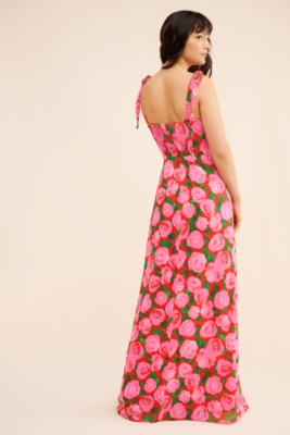 Strapless High-Low Bubble Dress