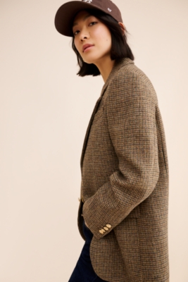 Unisex Two-Button Wool Blazer | Nuuly