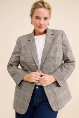 Perfect Plaid Blazer product image