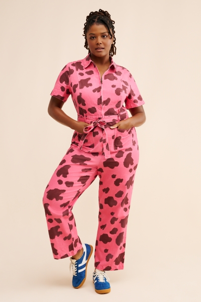 Sal Collared Jumpsuit | Nuuly