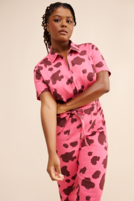 Sal Collared Jumpsuit | Nuuly