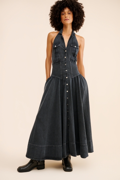 white christmas dresses Free People Bluebell Maxi Dress – Josie's Boutique main image 1