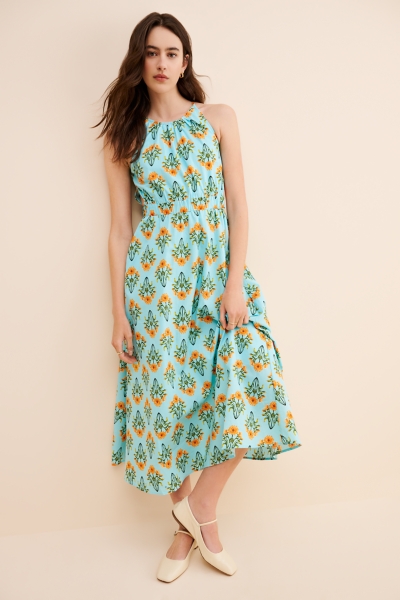 green corset homecoming dress Ellianna Floral Maxi Dress in Green main image 1
