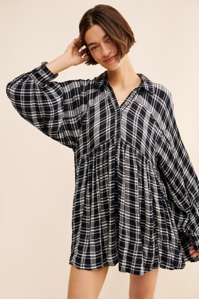 knee length dresses for ladies FREE PEOPLE - Hot Shot Mini Dress main image 0