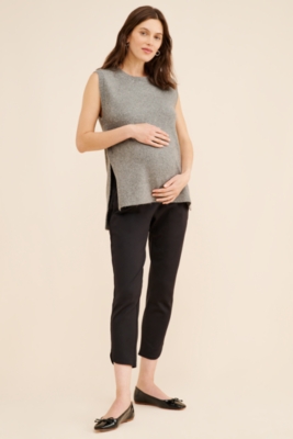 Maternity Josie Side Split Knit Vest | Nuuly