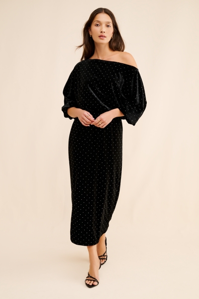 Tilly Velvet Midi Dress | Nuuly