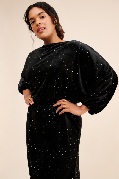 Tilly Velvet Midi Dress | Nuuly